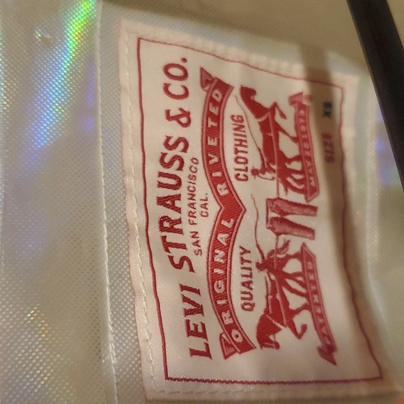 Levi's Original Pride Clear Vinyl Type III Trucker Jacket - Picture 10 of 12